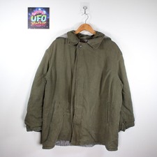 East German Army NVA Winter Field Jacket Mens XL Green Quilted 1960s Winteranzug