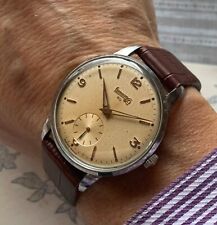 Exceptionally Rare Vintage Eberhard and Co Watch, 1950s, Working Well