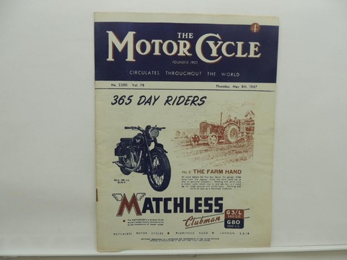May 1947 the - may, motorcycle