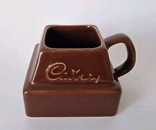 Vinatge Cadbury Ceramic Hot Chocolate Mug 1980's Chocolate Chunk VGC