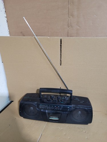 Vintage retro sharp boombox - vintage,