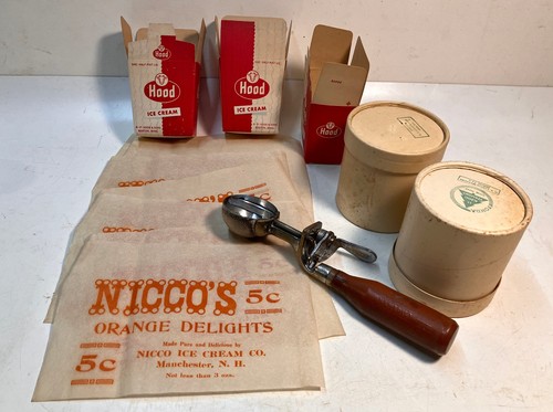 Vintage ice cream store - vintage, soda