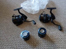 Pair Sonic SKSC 5000 Fishing Reels With Spare Spools