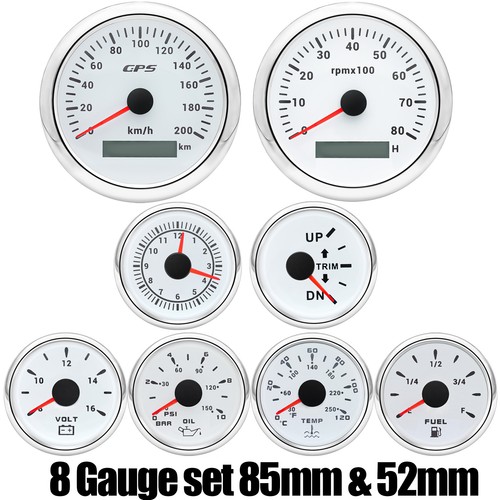 Gauge set 85mm gps - gauge,