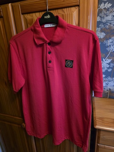 Mens stone island polo - island,