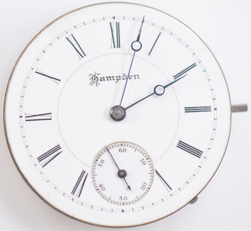 Hampden pocket watch movement - pocket,