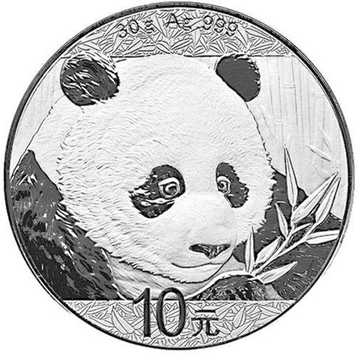 2018 china mint 1oz silver - 2018,