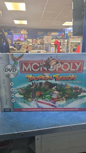 Monopoly tropical tycoon board - monopoly,