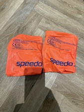 SPEEDO UNISEX JUNIOR KIDS ROLL UP ARMBANDS CHILDREN 2-12 YEARS SWIMMING ORANGE