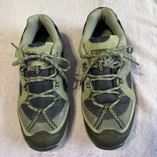 Used Men’s Hi Gear Trainers In Navy Grey And Black Size 10. Original Laces