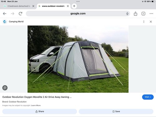 Drive away awning - t5,