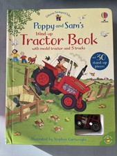 Poppy and Sam's Wind-Up Tractor Book (Usborne Farmyard Tales) with Toy Tractor