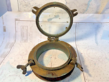 Vintage Bronze Round Porthole