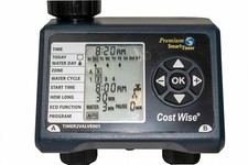 Garden irrigation timer with