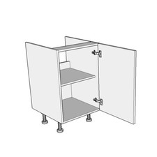 High Quality White Carcass Kitchen Base Units/Cabinets with gloss or matt doors