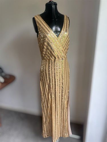 Bcp selection gold sequin slit - selection,