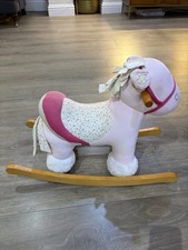 Pink Toddler Rocking Horse