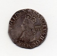 Charles II Threepence, undated issue