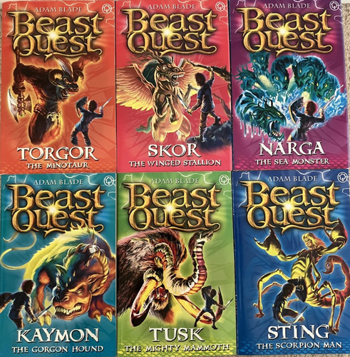 Beast quest books series - beast,