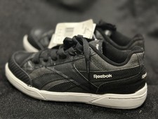 Reebok Classics Trainers Black Leather UK Size 6.5 BNWOB