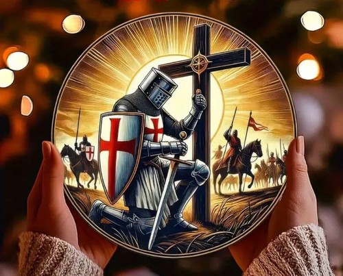 Knights templar round - templar,