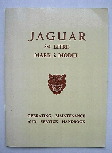 Jaguar litre mark 2 model - 3.4,