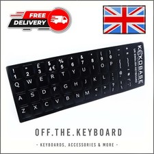 UK English Black Keycap