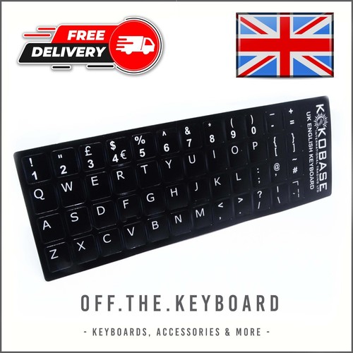 English black keycap - english,