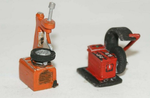 Garage tyre changer - tyre, balancing