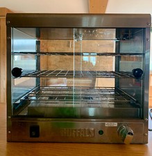 Buffalo DC858 pie warmer cabinet 350w - excellent condition - rarely used