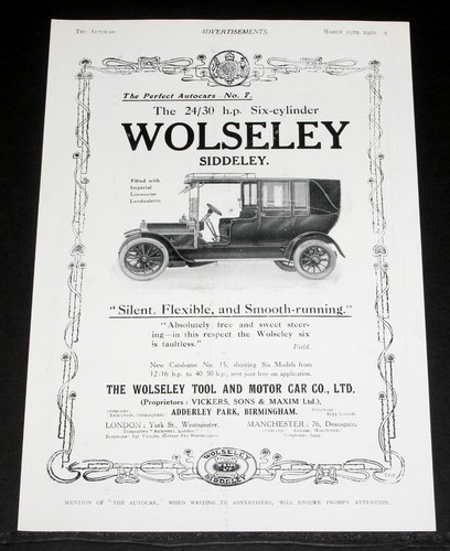 1910 old magazine - old, ad