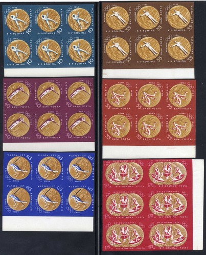 Romania 1956 1960 olympic - romania,