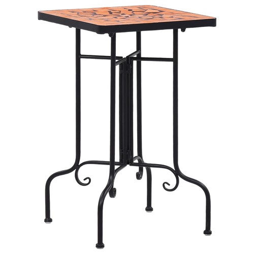 Mosaic side table blue and - table,