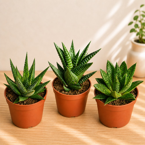 Mixed aloe succulent - 3, plants