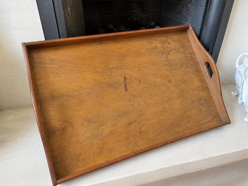 Vintage 1930s wooden serving - vintage,