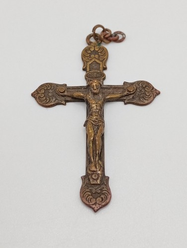 Vintage italian crucifix - italian,