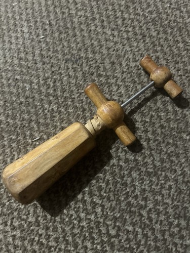 Rare french vintage cork - french, screw