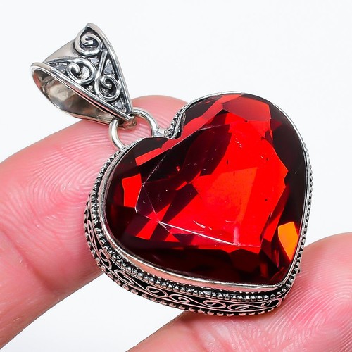 Mozambique garnet heart shape - heart,
