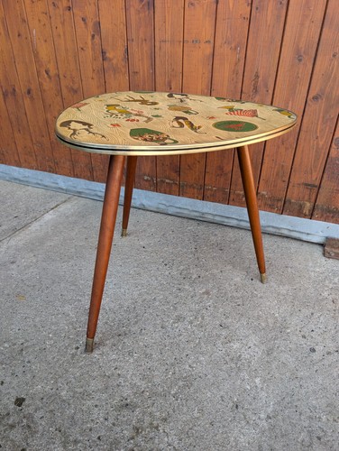 50s vintage kidney table - vintage,