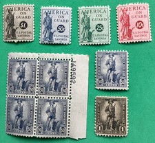Lot 10 War Savings Stamps