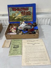 RARE Tri-Tactics Board Game Vintage International Series | Collectable War Toy