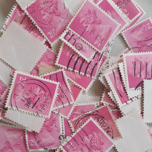 200 stamps rose - 200, gb