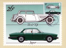 PHQ FDC - Jaguar XJ6 & SS1