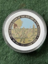 Centenary Of The Battle Of The Somme WW1 Medallion.