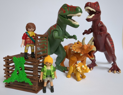 Playmobil dinosaur triceratops - dinosaur,