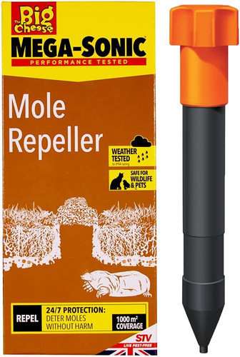 Mega sonic mole repeller stake - mole,