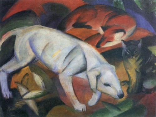Three animals franz marc - franz,