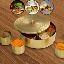 7Pc Authentic Indian Spice Box