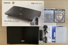 Samsung Ultra HD Blu-Ray Player (UBD-K8500), 4K UHD, 3D Blu-Ray, 2 Movies, Boxed