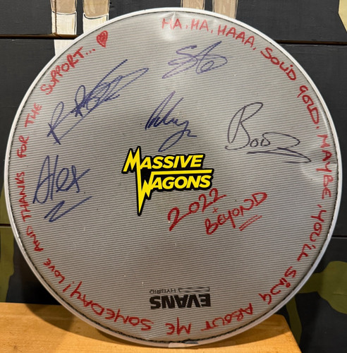 Massive wagons autographed - wagons,